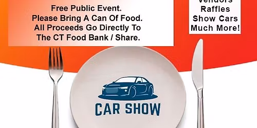 Food Drive, Car Show & Vendor Event