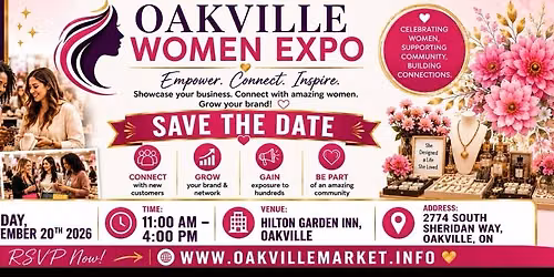 3rd Annual Oakville Women Expo 