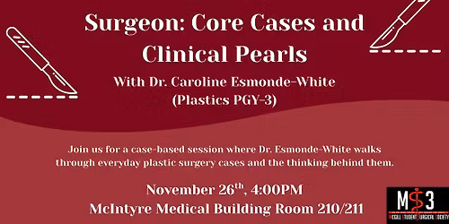MS3 Think Like a Plastic Surgeon: Core Cases and Clinical Pearls