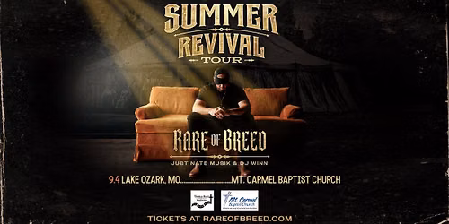 Rare of Breed LIVE in Lake Ozark, MO at Mt. Carmel Baptist Church