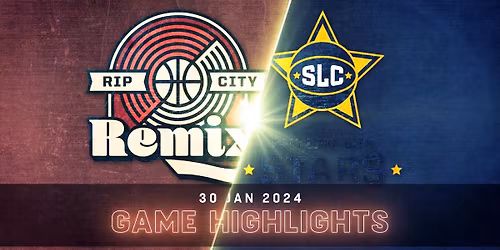 Parking Rip City Remix at Salt Lake City Stars