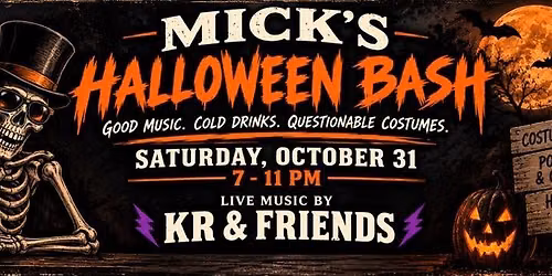 Mick\u2019s Halloween Bash
