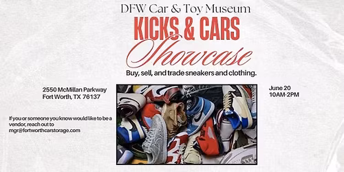 Kicks & Cars Showcase