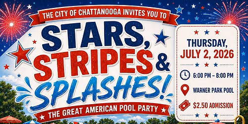 Stars, Stripes & Splashes! \u2014 The Great American Pool Party
