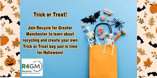 Recycle and Craft Session - Northmoor library - Create a Trick or Treat bag