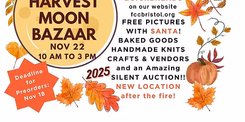 96th Harvest Moon Bazaar - FCC Bristol 2025
