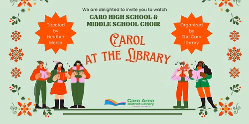 Holiday Choir Caroling at the Library