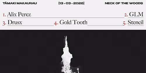 Alix Perez \/ 'Sabotage' LP Launch Feat. GLM \/ Drusx \/ Gold Tooth \/ Stencil