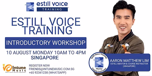 Estill Voice Training Introductory Workshop (Singapore) | 19th Intake