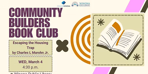 Community Builders Book Club - Escaping the Housing Trap by Charles L Marohn Jr