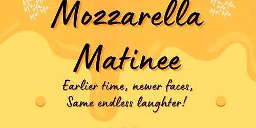 Fresh Faces Matinee Comedy Show
