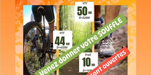 RJA Trail, Rando VTT et p\u00e9destre