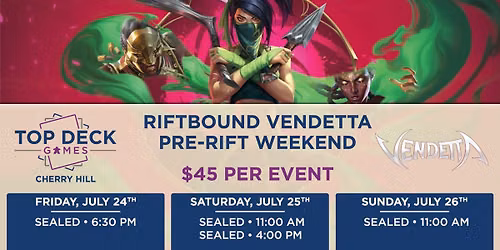 Riftbound Vendetta Pre-Rift Events
