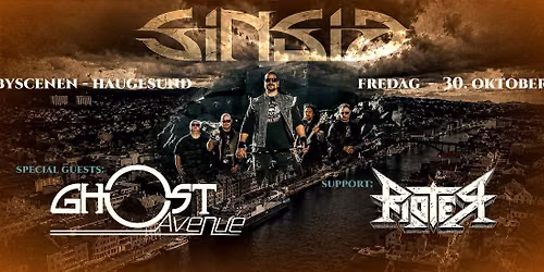 SINSID \u2013 \u201cAll That Remains\u201d Releasefest | Rioter + Ghost Avenue \/\/ Byscenen Haugesund