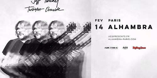 Jeff Tweedy \u2022 Alhambra, Paris \u2022 14 f\u00e9vrier 2026