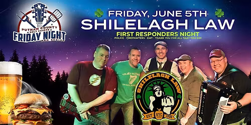 Shilelagh Law - Friday Night BBQ Concert - Putnam County Golf Course