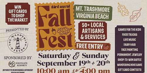 3rd Annual Fall Fest at Mt. Trashmore
