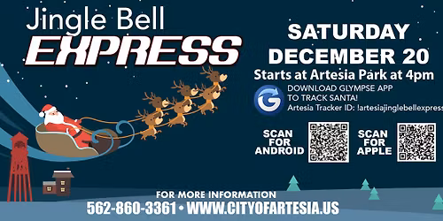 City of Artesia- Jingle Bell Express