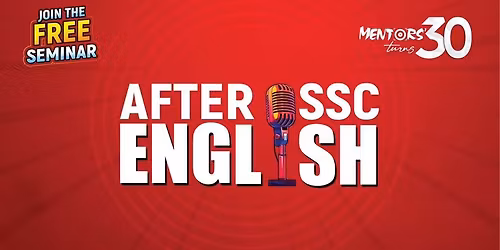 After SSC English Free Seminar