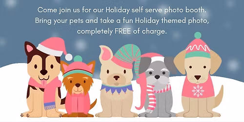 Holiday Self Serve Photo Booth