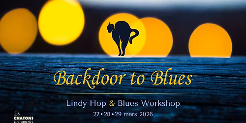 Backdoor to Blues 2026 - Lindy Hop & Blues Workshop