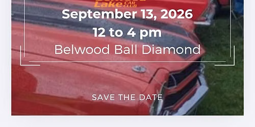 Belwood Lake Car Club Car Show 2026