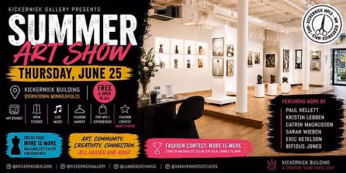 Kickernick Gallery Summer Art Show