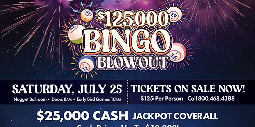 $125,000 Bingo Blowout