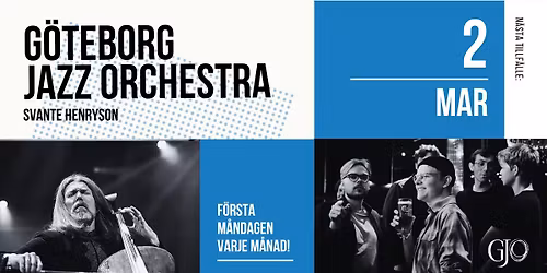 GJO: Jazz@Park Lane - Svante Henryson