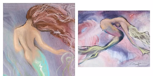 Deep Sea Watercolor Mermaids with Terry Cee