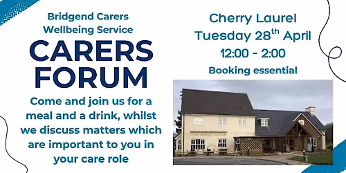 Carers Forum with Bridgend Carers Wellbeing Service