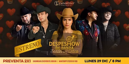 DESPESHOW DE BANDA \u00b7 Sesi\u00f3n Ac\u00fastica