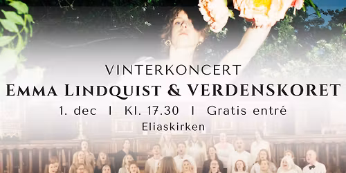 Vinterkoncert med Emma Lindquist og VerdensKoret