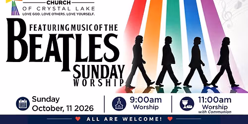 Beatles Sunday - 9am & 11am Worship