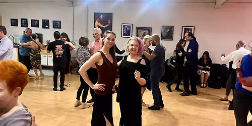 Tango Tuesday - ALL MILONGA (the dance) ALL LEVELS with Christy & EmilyChristy & Emily