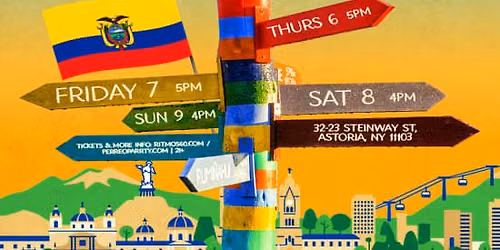 Ecuadorian Independence Day Party - Latin & Reggaeton at Ritmos Bar NYC