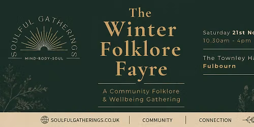 Cambridge Winter Folklore Fayre 2026