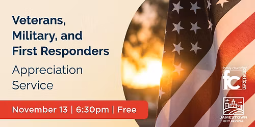 Veteran's, Military, and First Responders Appreciation Service