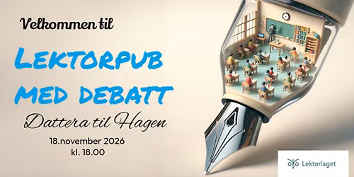 Lektorpub - med debatt!