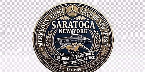 Drive to Saratoga NY, overnighting visiting the Mercedes-Benz Exhibition