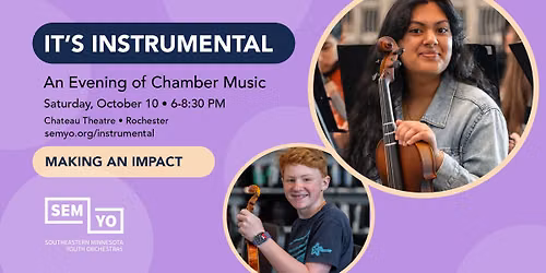 It's Instrumental: An Evening of Chamber Music 2026