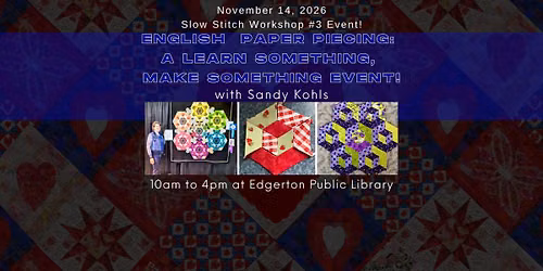 Nov 14, 2026 Workshop Event