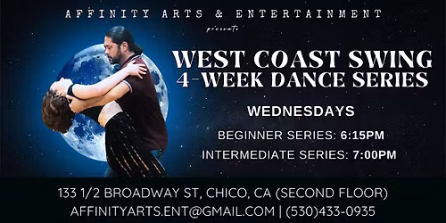 West Coast Swing 4-Week Dance Series