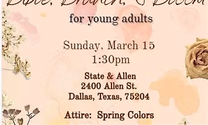 Bible, Brunch, & Bloom Young Adult Gathering