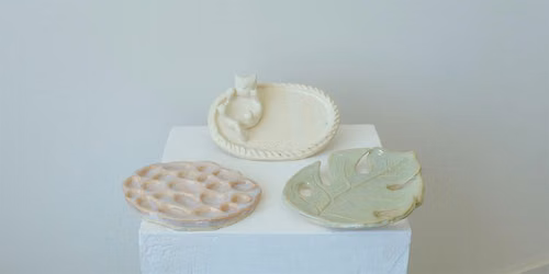 Jewelry Dish Pottery Class - Handbuilding Pottery Workshop