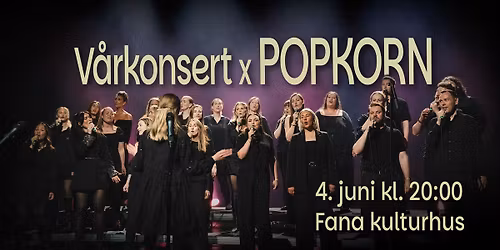 V\u00e5rkonsert x POPKORN \ud83c\udf7f - billetter i salg N\u00c5!
