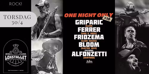 One Night Only \u2502 Lokstallet Sk\u00f6vde