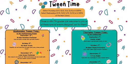 Tween Time @ Main 