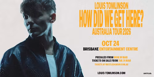 Louis Tomlinson - Meanjin \/ Brisbane
