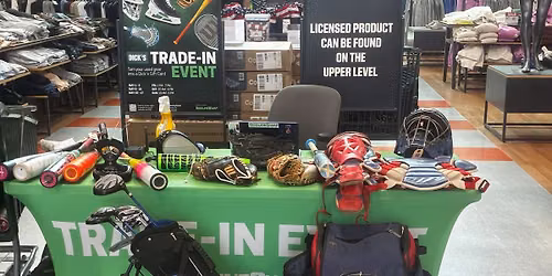 Sports Equipment Trade-In Event at Tuxedo Source for Sports